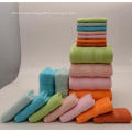 Plain Dyed Towel Sets Travel Promotional Towel Suit